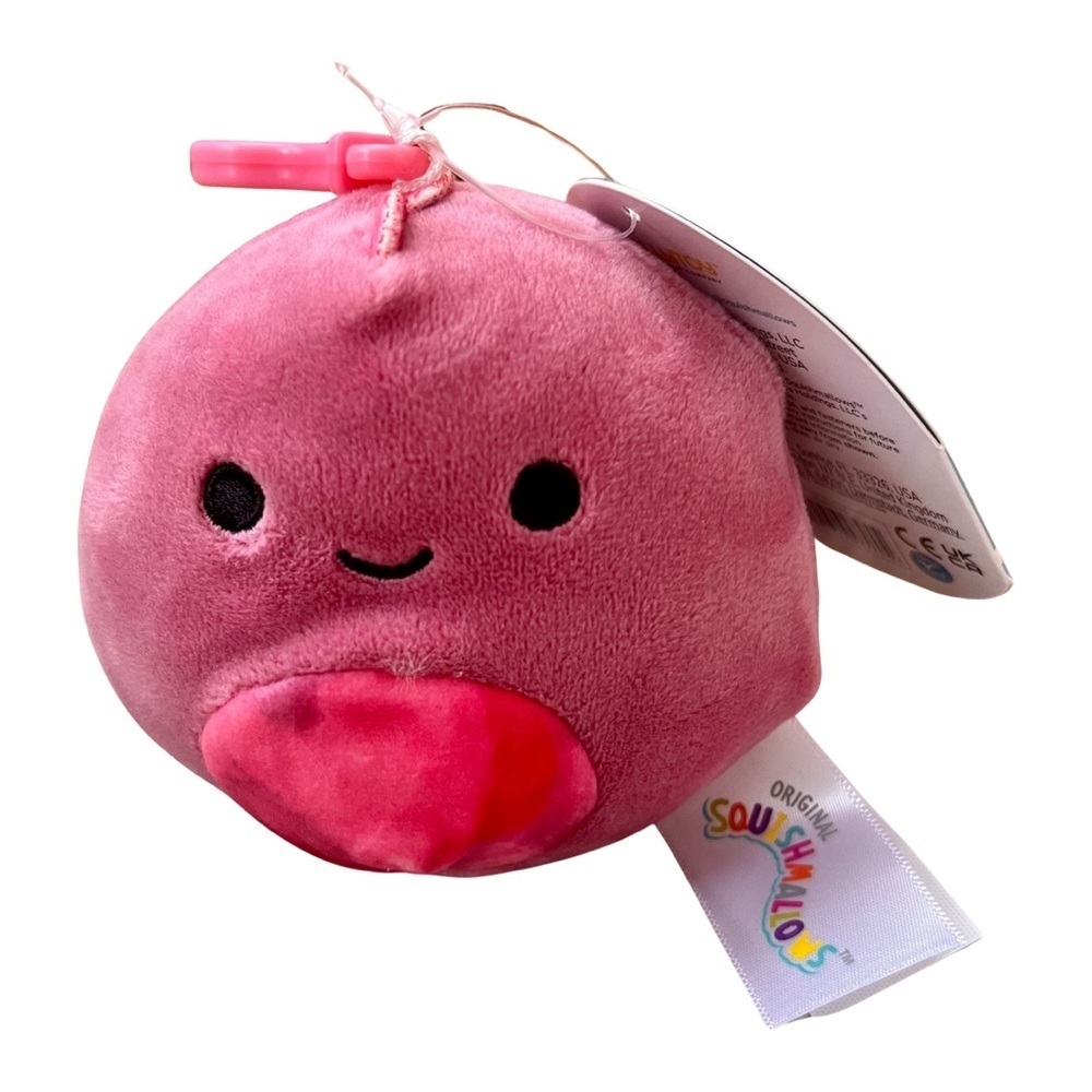 NWT 🥀 3" Clip Poleena the Dinosaur Squishmallow